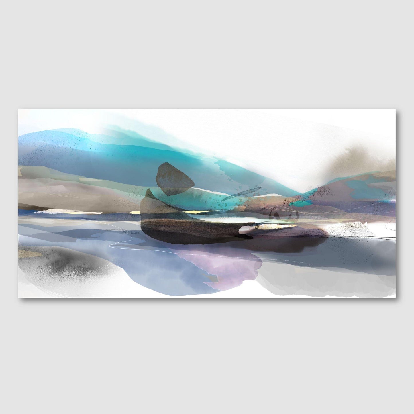 Mirage IV - The Art Gallery Modern Arabic Calligraphy by Helen Abbas