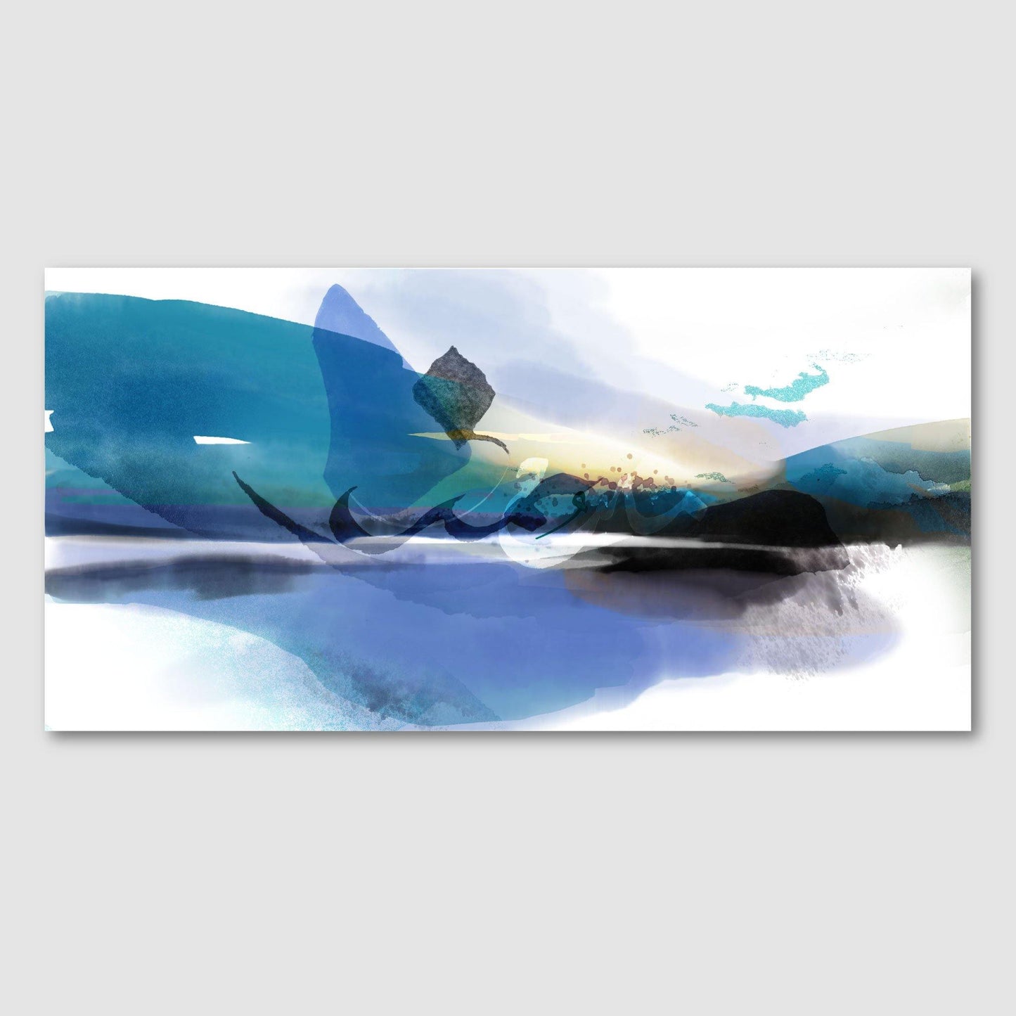 Mirage VII - The Art Gallery Modern Arabic Calligraphy by Helen Abbas