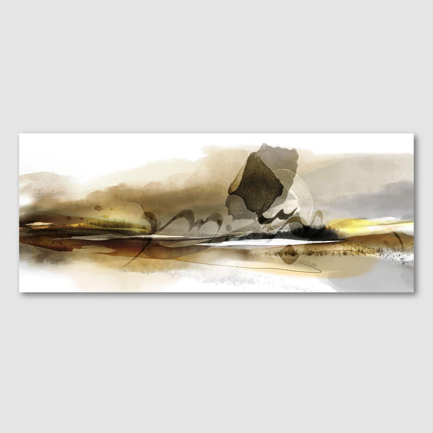 Mirage VIII - The Art Gallery Modern Arabic Calligraphy by Helen Abbas